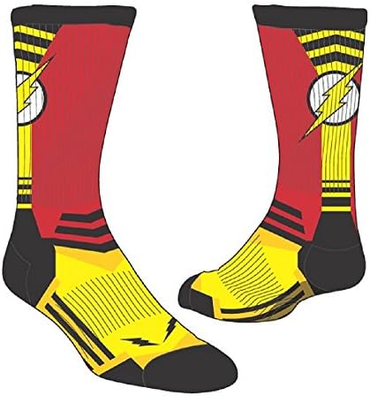 Мъжки чорапи Active Crew с логото на Flash Болт DC Comics