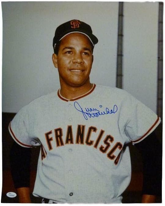 Хуан Маричаль с автограф от San Francisco Giants 16x20 Снимка Jsa 20378 - Снимки на MLB с автограф