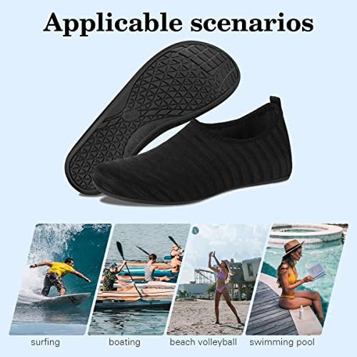 Водни Чорапи, Плажната Водна Обувки, Чорапи за Йога Бос, Бързосъхнеща Обувки за Плуване в Басейн за Сърфинг