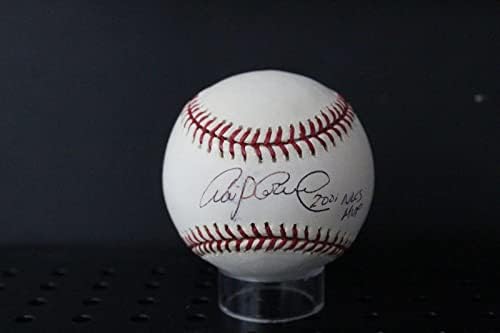 Крейг Каунселл Подписа (MVP 2001) Бейзболен автограф Auto PSA/DNA AL56521 - Бейзболни топки с автографи