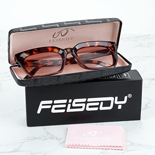 Луксозни Класически Квадратни Слънчеви Очила За четене С дебели Рамки За Четене на Открито B2895