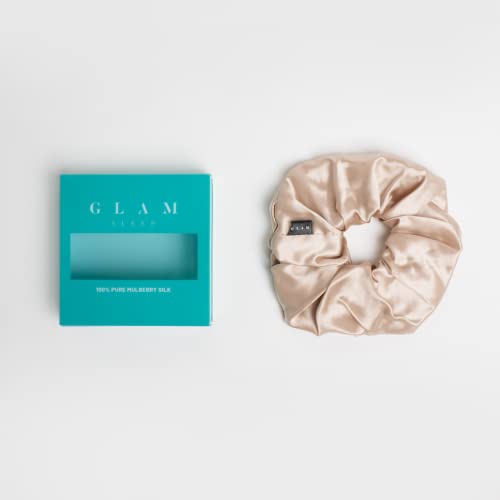 Glam Sleep Silk Scrunchies – Висококачествени еластични ленти за коса, за жени - 22 Дъвка за коса от коприна