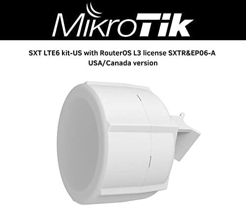 Mikrotik SXT LTE6 kit-САЩ с лиценз RouterOS L3 SXTR & EP06-Версия за САЩ / Канада