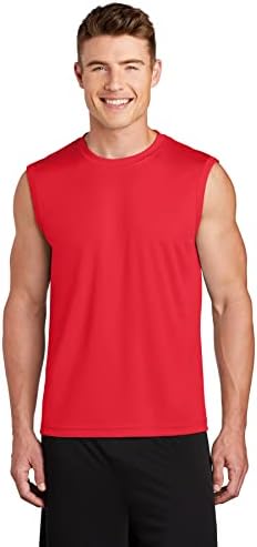 Мъжки тениски за мускулите DRIEQUIP без ръкави, абсорбиращи влагата. XS-4XL