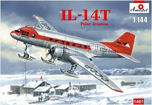 Модел AM1481 1/144 Ilyushin IL-14T Crate Polar Транспорт Пластмасов модел
