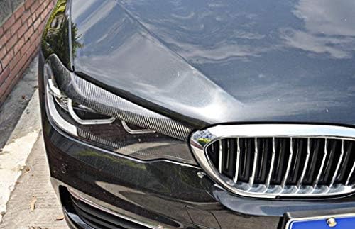Eppar Нови Карбоновые Предните Въздушни клепачите, Съвместими с BMW M5 F90 2018-2021 (черен)