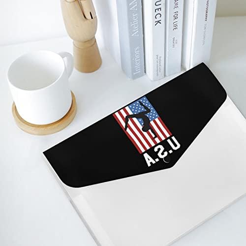 Гимнастика с флага на САЩ, расширяющаяся папка за файлове, папката-акордеон, органайзер за документи, органайзер