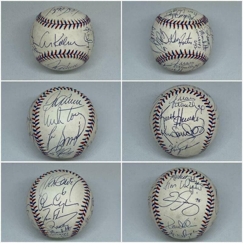 Бейзбол с автограф Legends & Hofers - Ел, Калин, Това Siver, Дженкинс ++ - Бейзболни топки с автографи