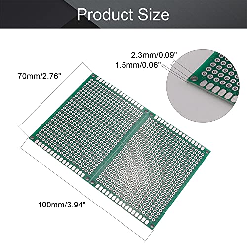 Изберете 10шт 50x70 мм Двустранна Печатна платка Универсална Печатна платка Proto Board за Запояване на Електронни