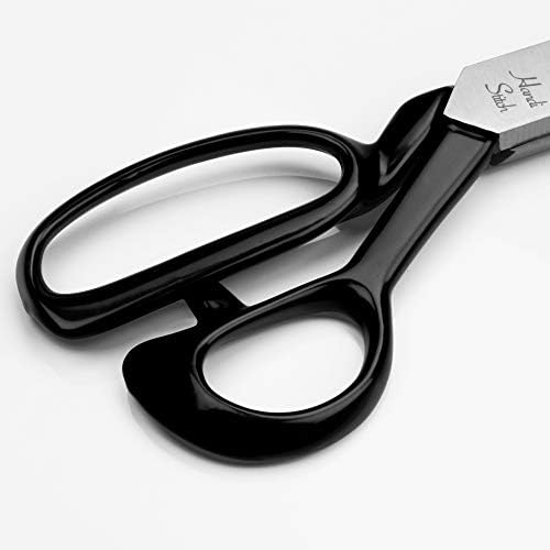 Ножица за плат Handi Бод 9 инча - Шевни ножица за разкрой на тъкани и смъкне направления за прежда - Тежки ножици,