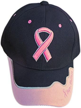 Розови или Черни Шапки за информиране за рак на гърдата с Розова панделка