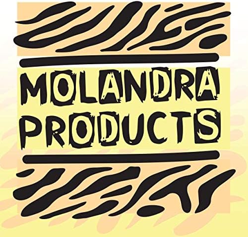 Molandra Products tfrie - хэштег 20 грама Бяла Бутилка за вода от Неръждаема Стомана с карабинер, Бяла