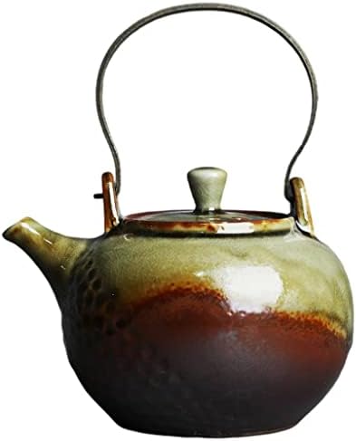 Печка в стил UXZDX Заменен с Чайник с Медна дръжка и Греда В Ретро стил От Груба Керамика За Чайна Церемония