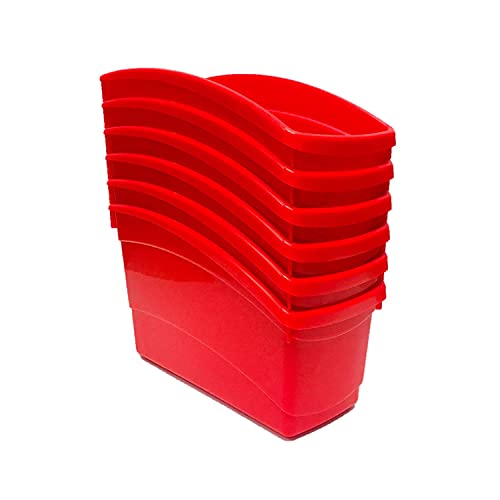 Чекмеджета за съхранение на Червената книга на S & S Worldwide (опаковка от 6 броя)