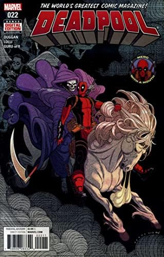 Дэдпул (5-та серия) #22 FN ; Комиксите на Marvel