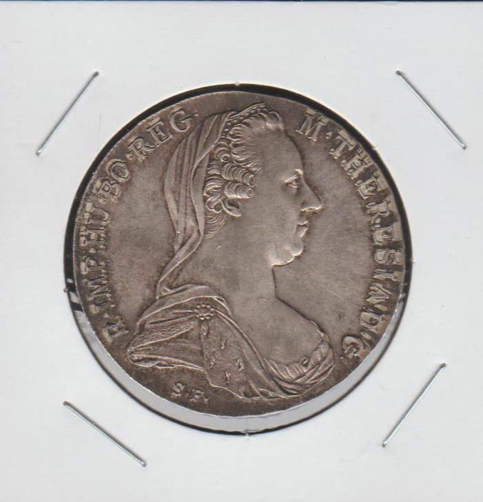 1780 Година Без Знака на Монетния двор, Покрит с Бюста на Продавача Дясното Талера, Изключително Елегантен