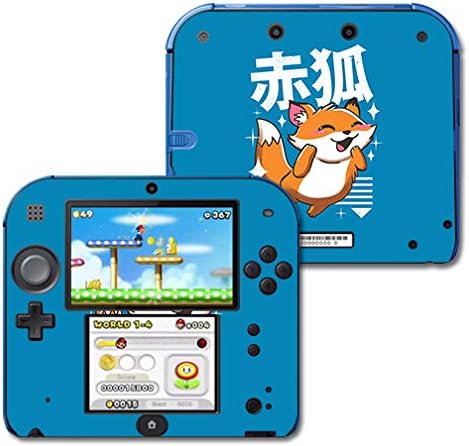 Корица MightySkins Съвместими с Nintendo 2DS - Fox Kawaii | Защитно, здрава и уникална Vinyl стикер | Лесно