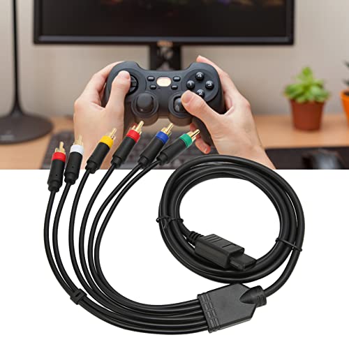 Компонентен AV кабел, Мултифункционален Композитен кабел RGBS RGBS с 4 BNC конектори за конзоли за игри