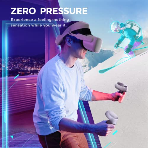 Възглавница за лице XROS VR, съвместима с Meta Oculus Quest 2, калъф за фитнес интерфейс за лице, Лесна и дишаща