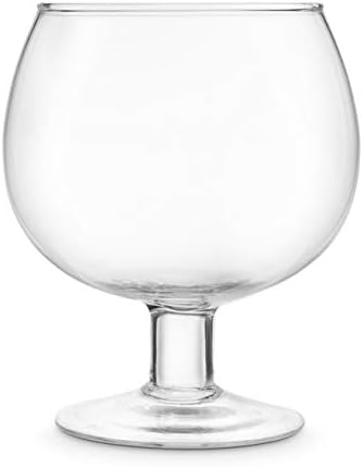 Завършек - Аквариумный чаша за коктейли и напитки - с Капацитет до 1,3 л (44 унции) (FTA1870)