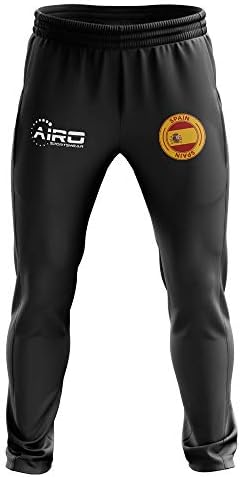 Спортни спортни панталони Airosportswear Spain Concept за футбол (черни)