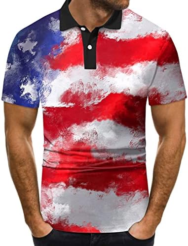 YHAIOGS Polo Ризи за Мъже, Мъжки Ризи с Джобове, Мъжки Модельная Риза, Обикновена Тениска, без желязо в коледна