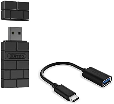 Безжичен USB адаптер 8BitDo 2 с OTG-кабел