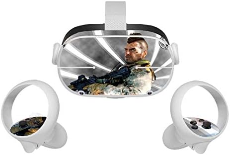 Войната Модерна видео игра Oculus Quest 2 на Кожата VR 2 Кожи Слушалки и Контролери Стикер, Защитен Стикер Аксесоари