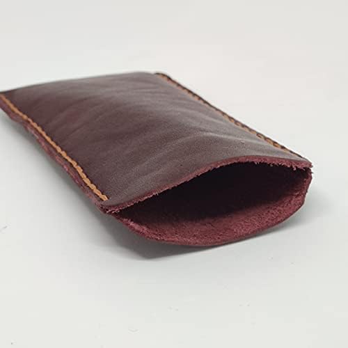 Чанта-кобур от естествена кожа за Samsung Galaxy S9, Калъф за вашия телефон ръчна изработка от естествена кожа,