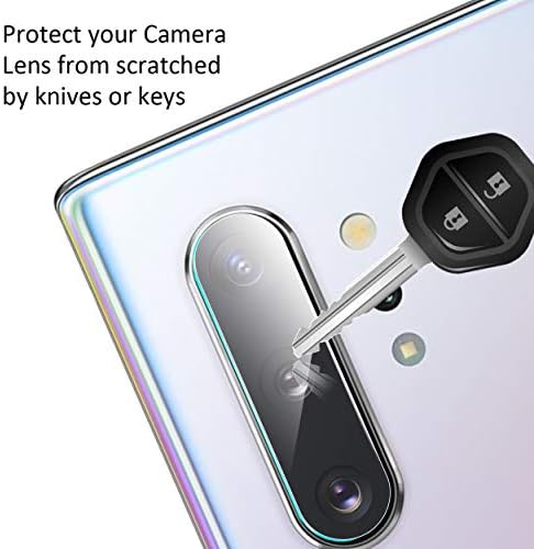 Orzero (4 опаковки), съвместима за Samsung Galaxy Note 10, Note 10 Plus, 5G (2019), Гъвкаво защитно фолио за
