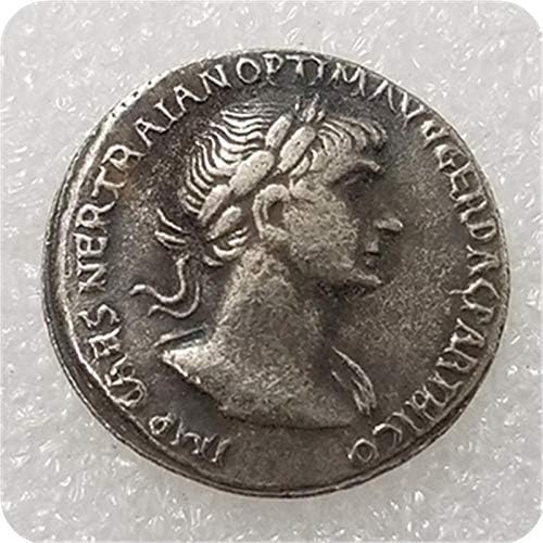 Професия Римска Монета Възпоменателна Монета Латунная сребърно покритие Монета за Спомен x18Coin Колекция Възпоменателна Монета