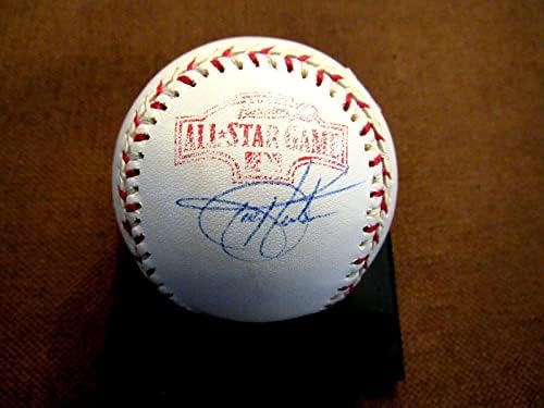 Тод Helton, Шампион на Скалистите планини серии с автограф на Vtg 2004 All-star Baseball Jsa - Бейзболни топки