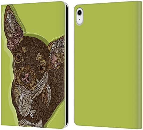Дизайн на своята практика за главата, Официално Лицензиран Valentina Chihuahua Dogs, Кожен Калъф-книжка-джобен