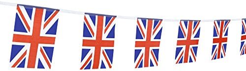 Британски Флаг на Великобритания, на 100 фута/76 бр., Знамена-вимпел на Обединеното Кралство Юниън Джак, Знамена