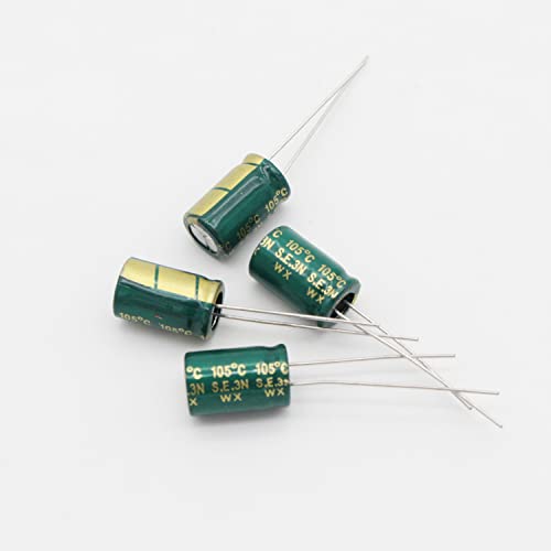 (Опаковка от 10) Кондензатор 470 uf 25-105 C Електролитни кондензатори с Нисък СОЭ за Ремонт на битова електроника