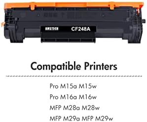 48A CF248A Тонер касета, 2 опаковки, за Подмяна Съвместима за HP 48A CF248A Тонер касета за HP Pro M15w M29w