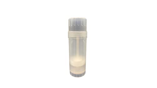 Естествена кръгла контейнер за дезодорант - Празен - 2 унции - Закручивающийся за многократна употреба Пластмасова
