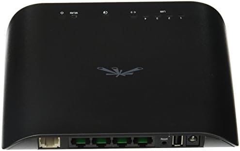 Безжичен рутер Ubiquiti AIRROUTERUS 802.11 b/ g / n, Тенис на AirMax, Черен