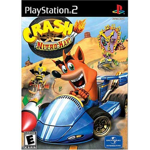 Crash Nitro Kart - Игрова конзола PlayStation 2 (обновена)