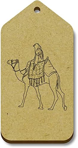 10 големи дървени подарък бирок Ездач на камили (TG00112669)