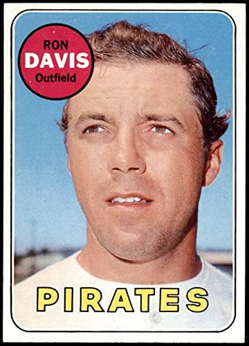 1969 Topps 553 Рон Дейвис Питсбърг Пайрэтс (Бейзболна картичка) NM Пирати