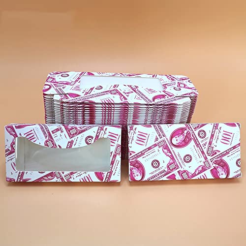 Опаковка кутии за мигли 100 Бр Обемни мигли от 3D Дупки Празна Опаковка от 25 Мм Калъф носи етикет за услугата