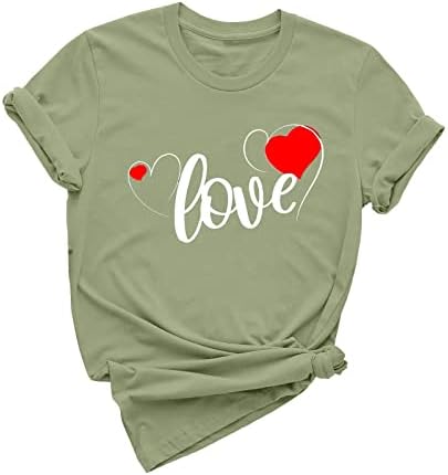 Тениска За Момичета, Есента и Летни Дрехи с Къс Ръкав 2023, Модни Памучен Тениска с Кръгло Деколте и Графичен