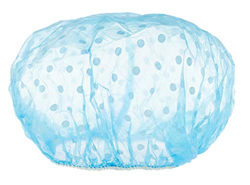 Шапка За душ, Покриващи косата, за многократна употреба Тюрбан - Опаковки от 3-те Полиэстеровых Прозрачни шапки