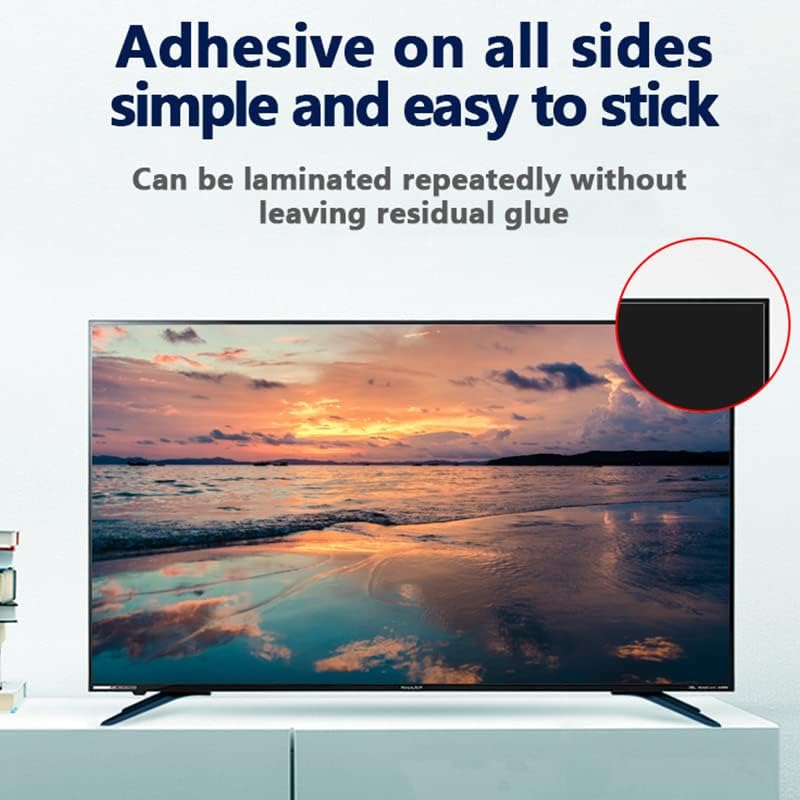 Защитно фолио за екрана на телевизора със защита от синя светлина 75-85 см, Защита от отблясъците, Защита от