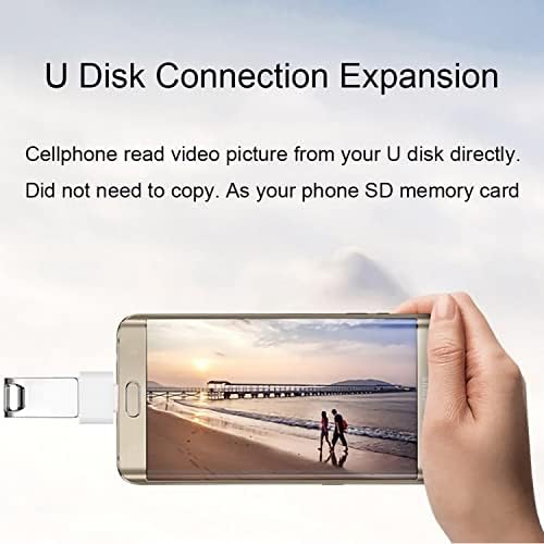 USB Адаптер-C за свързване към USB 3.0 Male (2 опаковки), съвместим с Samsung Galaxy A42, дава възможност за