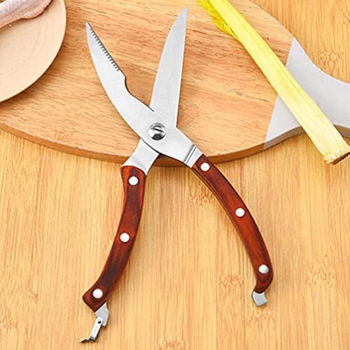 Ножици HEMOTON Тежки Кухненски Ножици Тежки Ножици за рязане на Пиле на Костите Ножици За Рязане на Хранителни