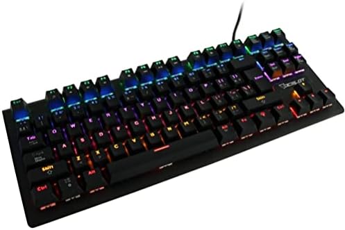 Ocelot Gaming от Quaroni Компактен Жичен Детска клавиатура - Ръчна - RGB