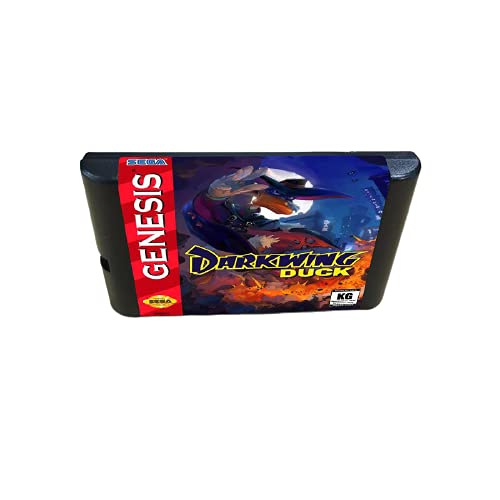 Детска патица Aditi Darkwing - 16-битов игри касета MD конзола За MegaDrive Genesis (японски корпус)