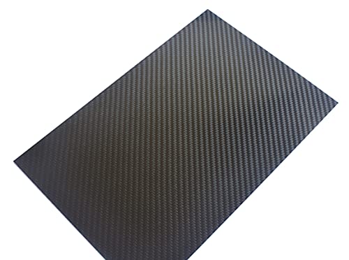 cncarbonfiber Лист от въглеродни влакна 1.0 mm x 200 mm x 300 mm Пластинчатая Панел 3 До Саржевая Гланцираната